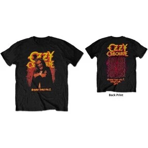 Ozzy Osbourne - No More Tears Vol. 2. Mens Small T-Shirt - Black