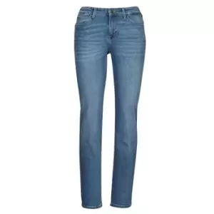 Lee MARION STRAIGHT womens Jeans in Blue. Sizes available:US 26 / 31,US 27 / 31,US 28 / 31,US 29 / 31,US 30 / 31,US 32 / 31