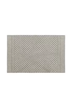 Everley Machine Washable Latex Backed Runner Doormat, 80x120cm, Grey