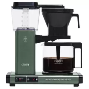 Moccamaster KBG Select Drip coffee maker 1.25 L Ground coffee 1520 W Black Green