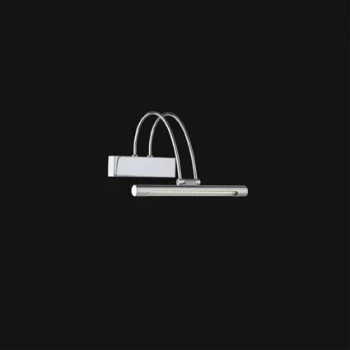 Bow LED Small Picture Wall Light Chrome