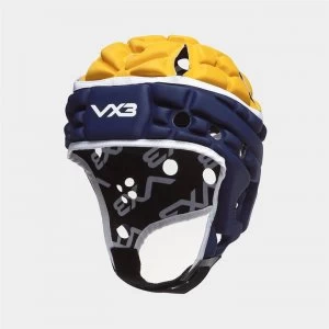 VX-3 Airflow Rugby Headguard - Navy/Yellow