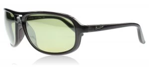 Maui Jim Breakers Sunglasses Translucent Dark Grey HT288 Polariserade 64mm
