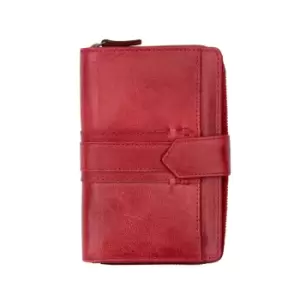 PRIMEHIDE Arizona Collection Leather Purse - Red