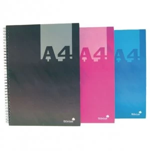 Silvine A4 Wirebound Notebook PK6