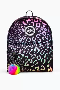 Gradient Pastel Animal Print Backpack