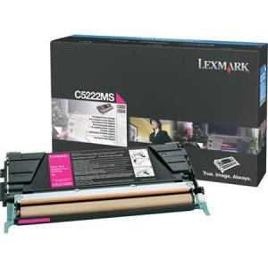 Lexmark C5222MS Magenta Laser Toner Ink Cartridge