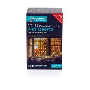Premier Decoration Ltd Premier 180-LED Net Lights