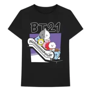 BT21 - Weekend Unisex XX-Large T-Shirt - Black