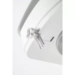 Croydex Caragh Raised Toilet Seat with Lid - White