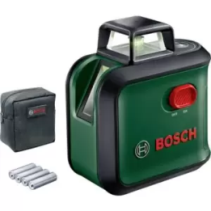 Bosch Home and Garden AdvancedLevel 360 Cross line laser Incl. bag Range (max.): 12 m