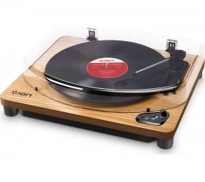 Ion Air LP Wireless Turntable Wood