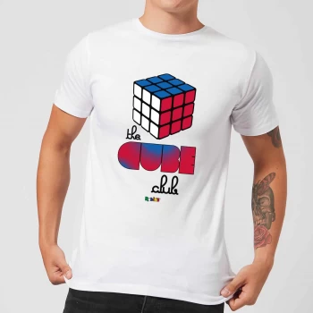 The Cube Club Mens T-Shirt - White - XL