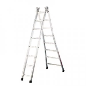 Slingsby Transformable Aluminium Ladder 2x10 Rungs 328810
