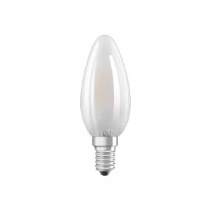 Osram 4W Parathom Frosted LED Candle Bulb E14/SES Very Warm White - 287785-438576