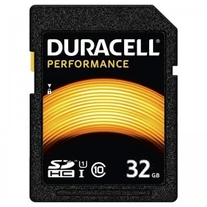 Duracell 32GB Performance SD Card SDHC