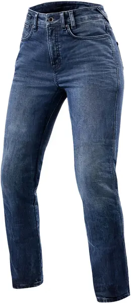 REV'IT! Jeans Victoria 2 Ladies SF Medium Blue Size L32/W29