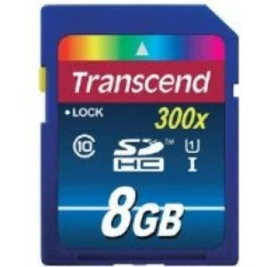 Transcend UHS-I 300x Premium (8GB) Secure Digital High-Capacity Flash Card (Class 10)