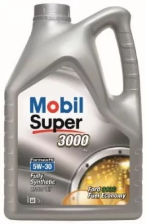 2x Mobil Super 3000 X1 Formula FE 5W-30 Synthetic 5L Engine Oil Lubricant 151176