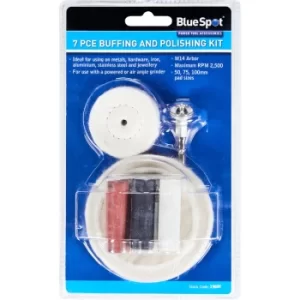 BlueSpot 19038 7 Piece Buffing And Polishing Kit