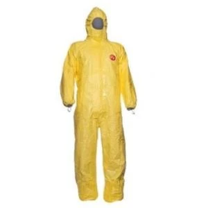 Tychem Extra Large Overall C Model Cha5 Yellow TYCBSXL