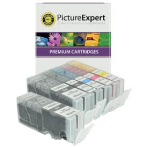 Picture Expert Canon PGI570 Black and CLI571XL Tri Colour Ink Cartridge