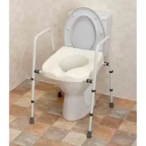 Nrs Healthcare Pre Assembled Mowbray Toilet Seat And Frame Lite