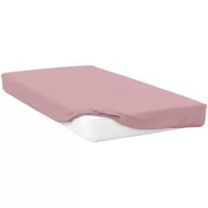 Belledorm 400 Thread Count Egyptian Cotton Extra Deep Fitted Sheet (Single) (Blush) - Blush