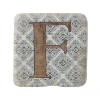 Letter F Coasters By Heaven Sends