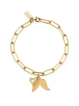Chlobo Gold Link Chain Love And Guidance Bracelet