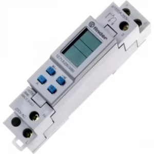 Finder 12.71.8.230.0000 16A Digital Weekly Time Switch SPDT-CO 250VAC