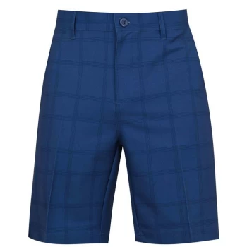 Slazenger Chequered Shorts Mens - Navy