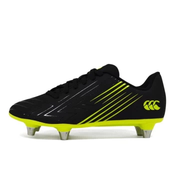 Canterbury Speed SG Junior Rugby Boots - Black