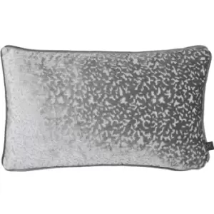 Pharoah Velvet Cushion Mist, Mist / 30 x 50cm / Polyester Filled