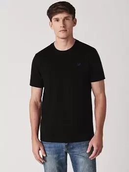 Crew Clothing Classic T-Shirt - Black, Size S, Men