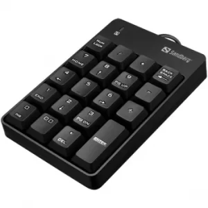 Sandberg Numeric Keypad, USB, Black