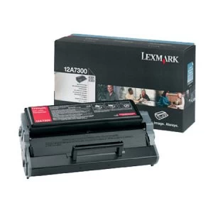 Lexmark 12A7300 Black Laser Toner Ink Cartridge