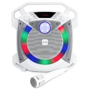 Rockjam Portable LED Bluetooth Party Karaoke Machine with Microphone