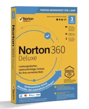 Norton 360 Deluxe 12 Months 3 Devices