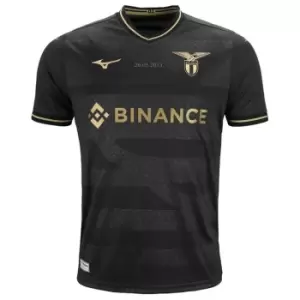 Mizuno Lazio Anniversary Shirt 2023 Adults - Black