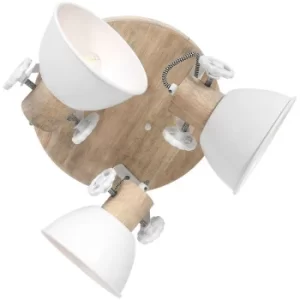 Sienna Gearwood Spotlight Clusters White With Old Made Wood