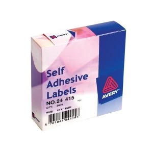 Avery 24-415 White Labels in Dispensers Pack 2000