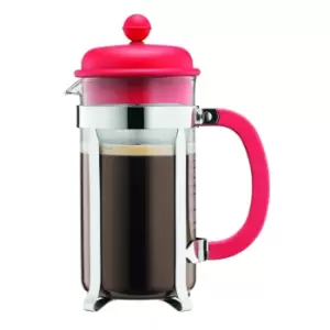 Bodum Caffettiera Coffee Maker, 8 Cup, 1.0 Litre, Red