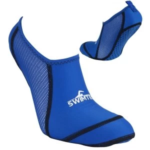 SwimTech Pool Socks Blue - UK Size 8-10