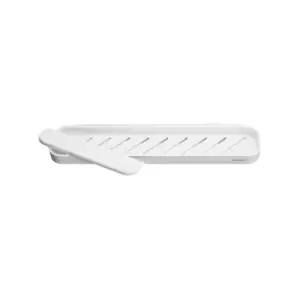 Brabantia MindSet Shower Shelf with Squeegee - White