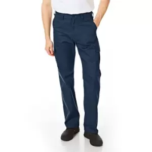 Lee Cooper Workwear Cargo Trousers Mens - Blue