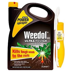 Weedol Ultra Tough Weed Killer Power Sprayer - 5L