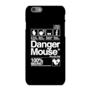 Danger Mouse 100% Secret Phone Case for iPhone and Android - iPhone 6S - Snap Case - Gloss