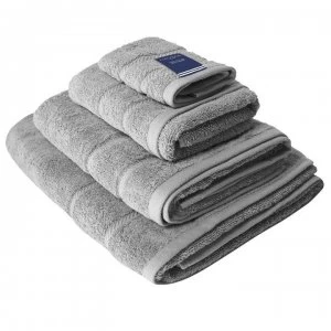 Nautica Plain Dye Towel - Mid Grey