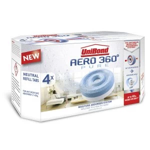 UniBond Aero 360 Moisture Absorber Refills - 4 Pack